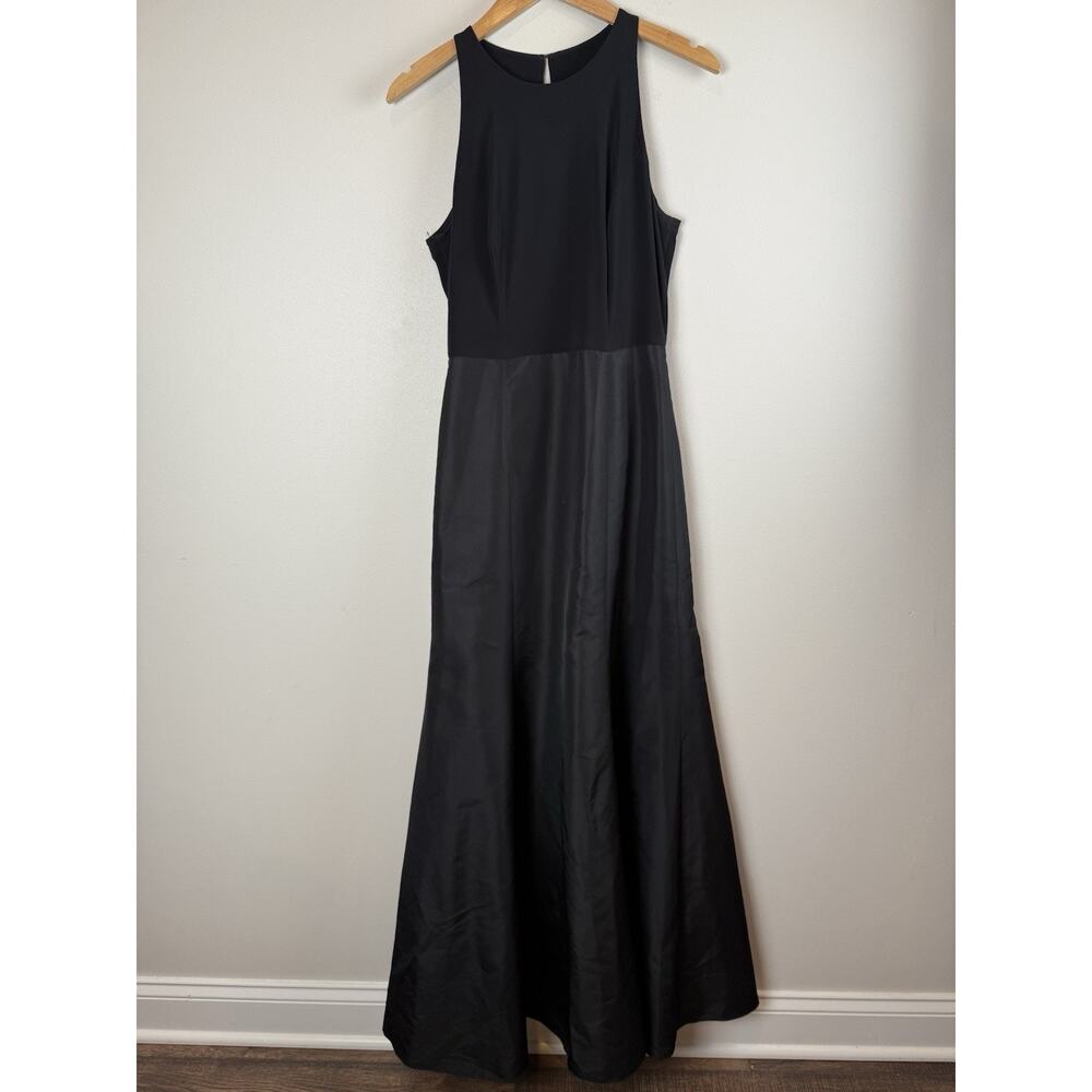 ALFRED SUNG Black Sleeveless Maxi Dress